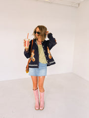 DAZE | malibu denim mini skirt