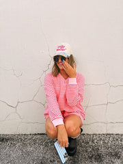 ETTA OG | lucky mother trucker hat - patchwork