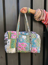 ETTA OG | quilted duffle bag - huckleberry