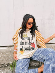 ETTA OG | see you in the middle of nowhere graphic tee - ivory