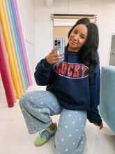 ETTA OG | star studded lucky sweatshirt