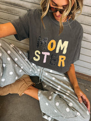 ETTA OG | momster graphic tee - charcoal