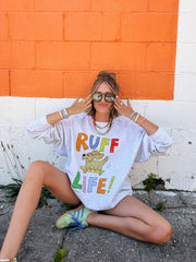 ETTA OG | ruff life sweatshirt - ash