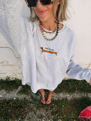 ETTA OG | long ass day sweatshirt - ash