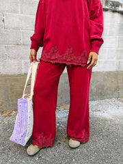 all too well lace pants