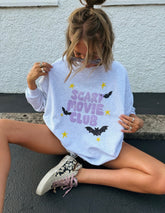 ETTA OG | scary movie club sweatshirt - ash