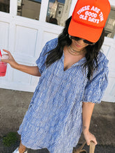 gotta go gingham dress