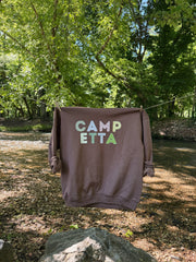 ETTA OG | camp etta sweatshirt - brown