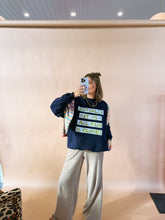 ETTA OG | all fun and games sweatshirt - navy