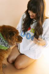 ETTA OG | i ♡ my dog sweatshirt - ash
