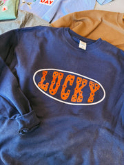 ETTA OG | star studded lucky sweatshirt