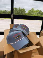 ETTA OG | blame it on my roots trucker hat - blue