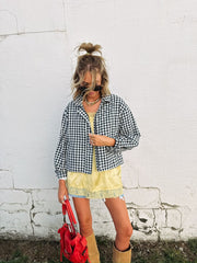 go go gingham jacket