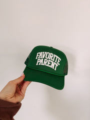 ETTA OG | favorite parent trucker hat - green