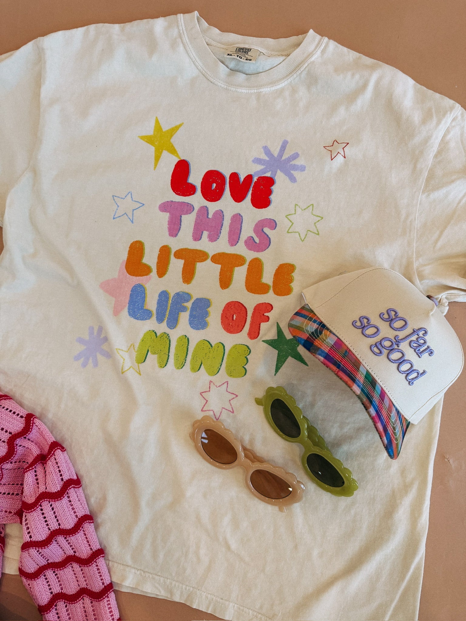 ETTA OG | this little life graphic tee - ivory
