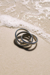 beljoy | triple stack bracelet - silver