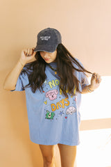 ETTA OG | no ruff days graphic tee - denim