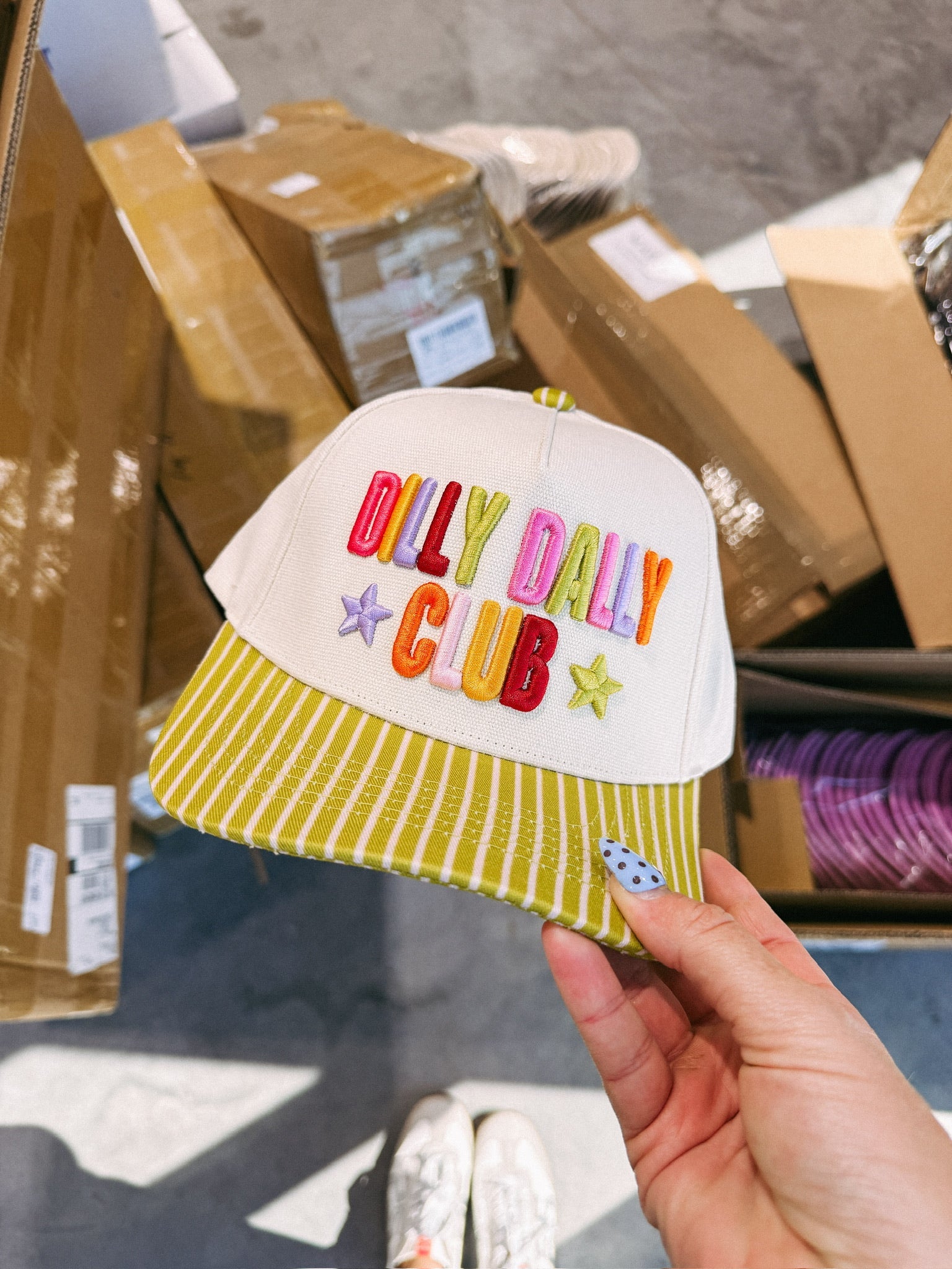 ETTA OG | dilly dally club trucker hat