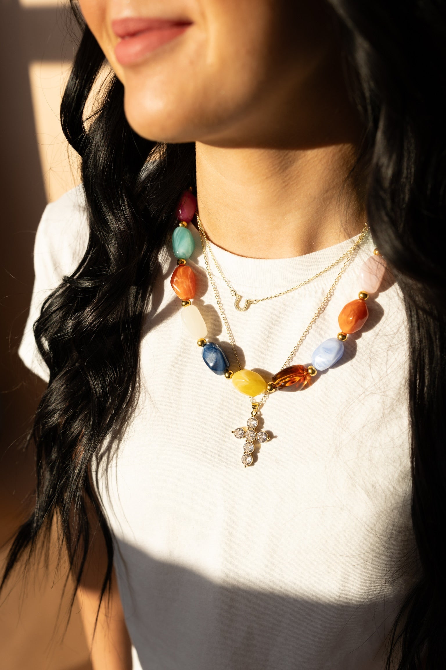beljoy | color lover stone necklace