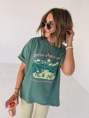 ETTA OG | catch & release graphic tee - green