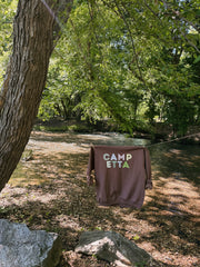 ETTA OG | camp etta sweatshirt - brown