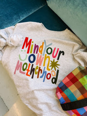 ETTA OG | mind your own motherhood sweatshirt - ash