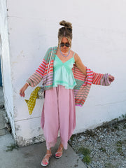 can't get enough stripe cardigan