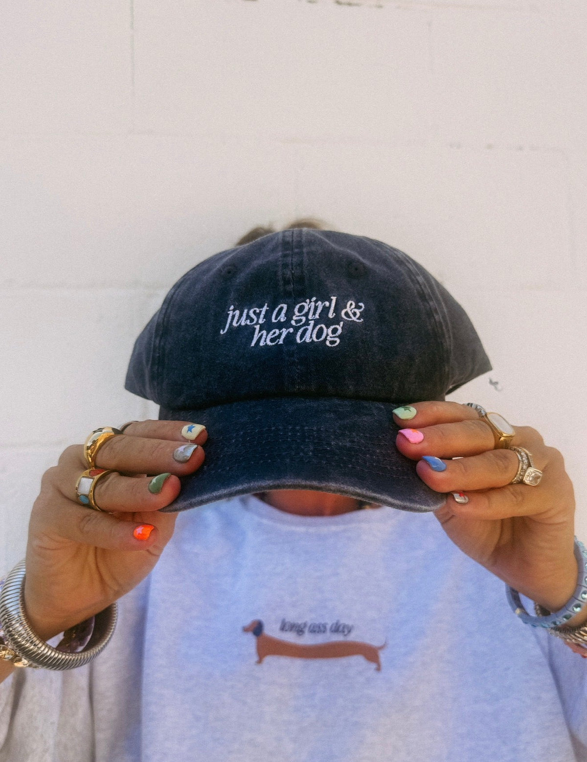 ETTA OG | just a girl and her dog dad cap