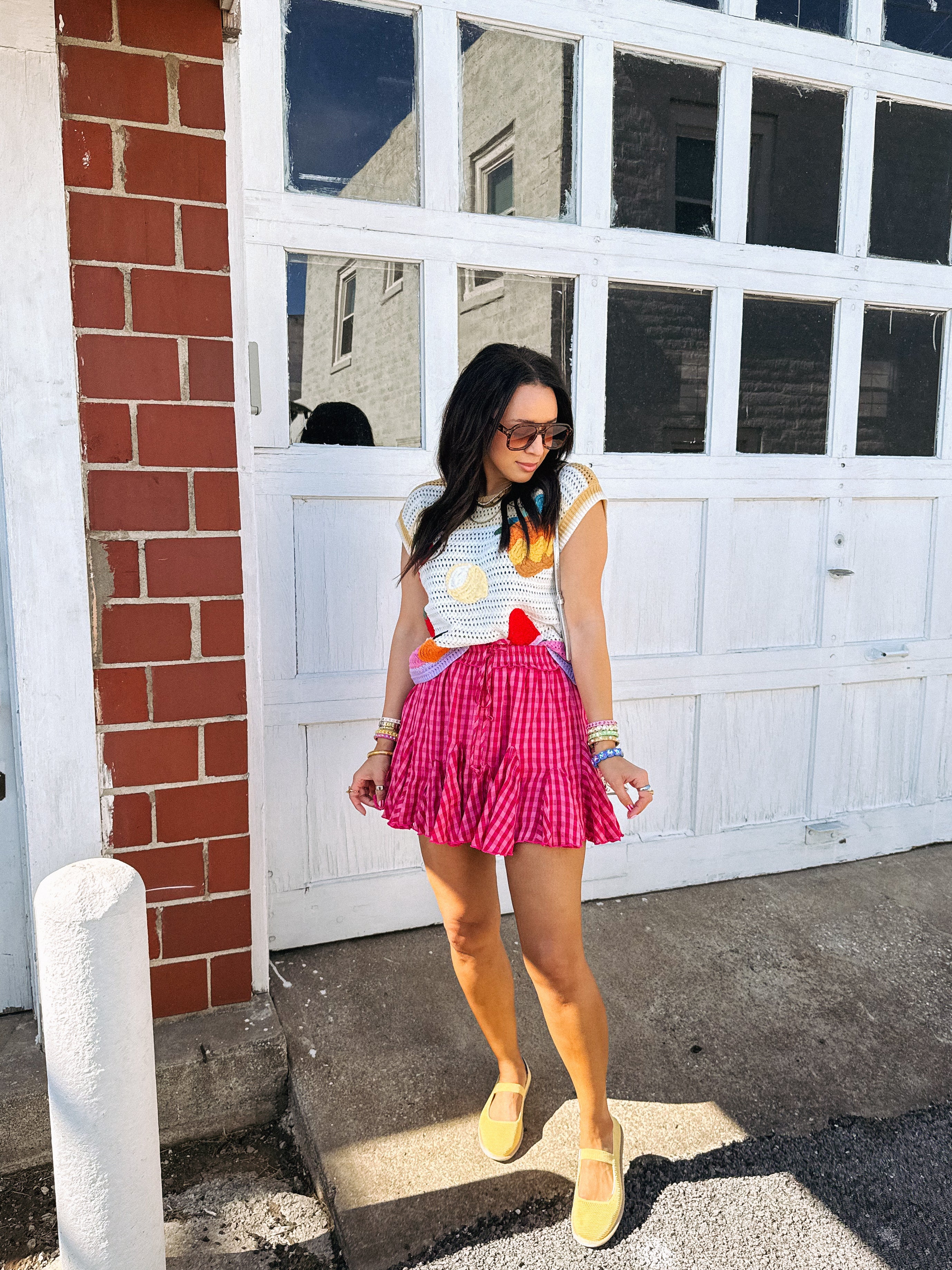 fruit medley sweater top