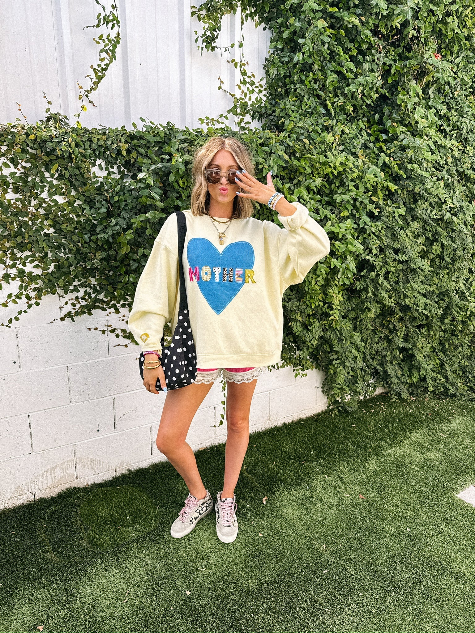 ETTA OG | mother's love sweatshirt - butter yellow (PREORDER)
