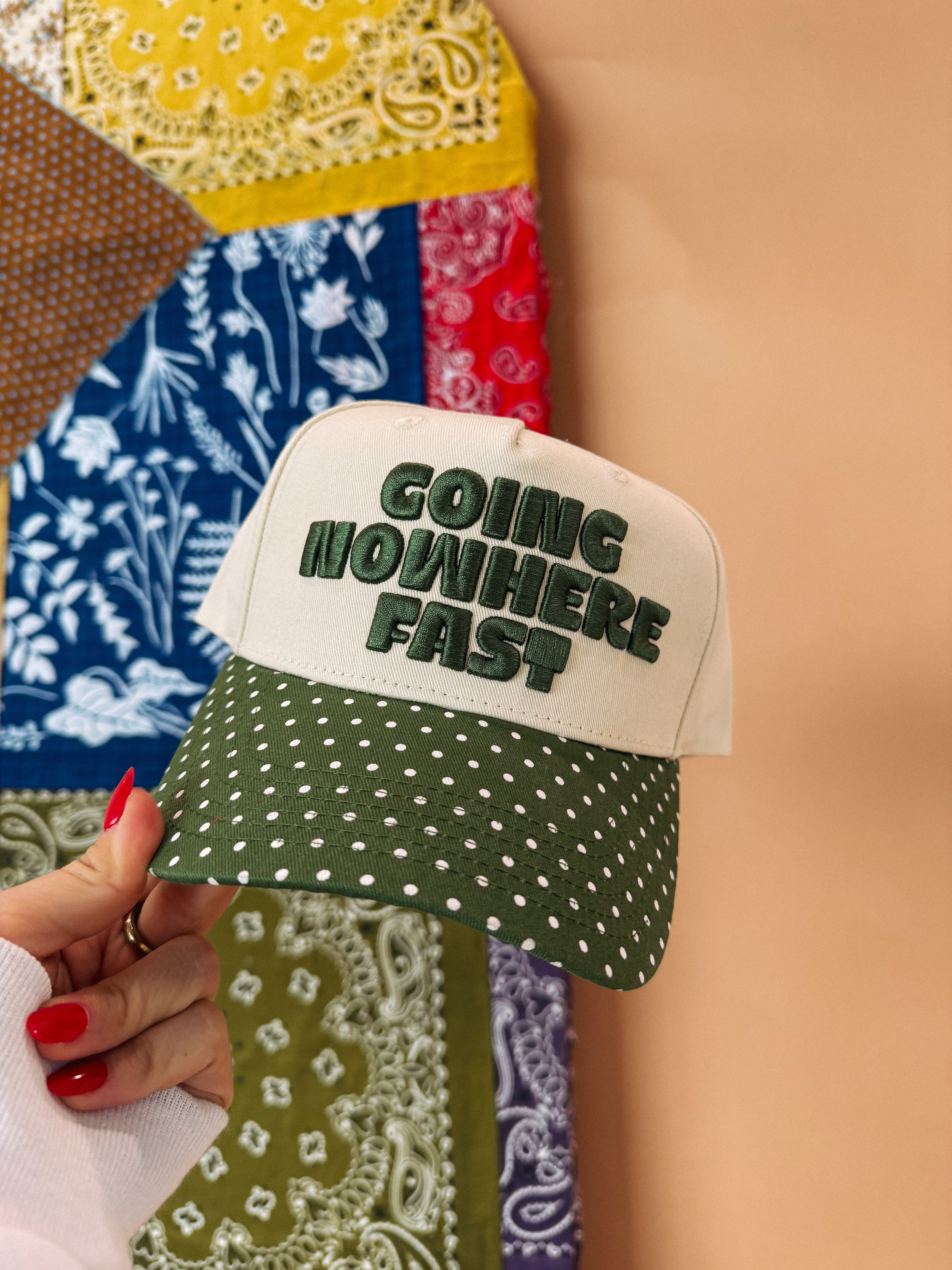 ETTA OG | going nowhere trucker hat - green