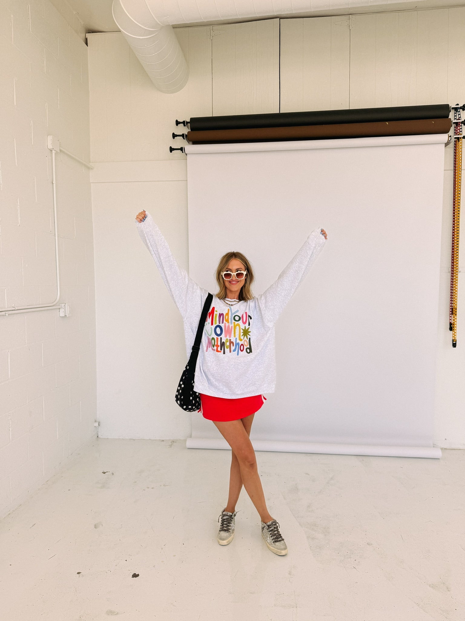 ETTA OG | mind your own motherhood sweatshirt - ash