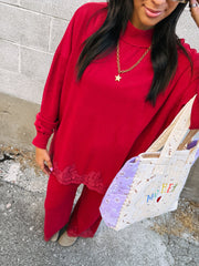 all too well lace mock neck