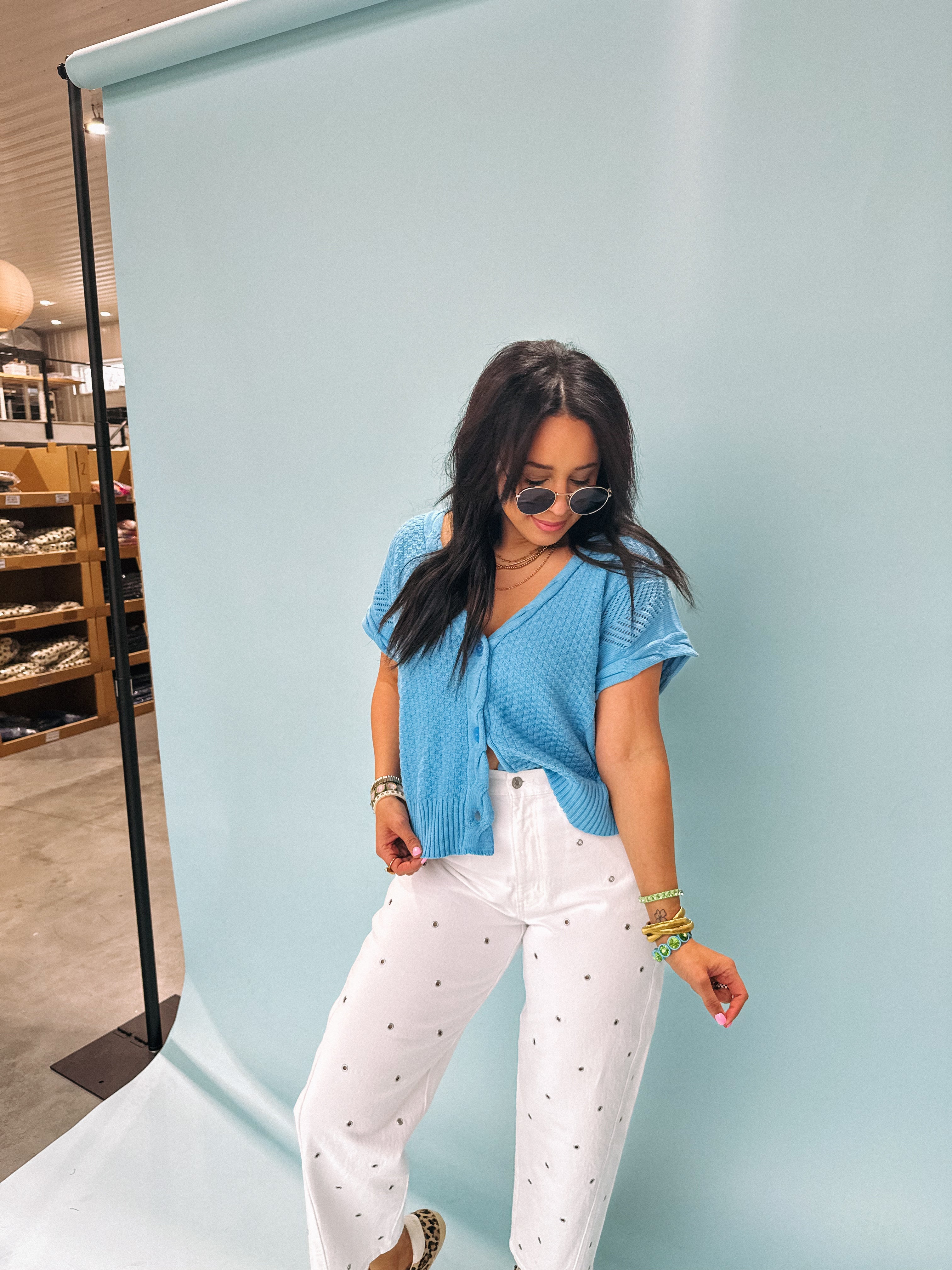 DAZE | stardust barrel leg jeans
