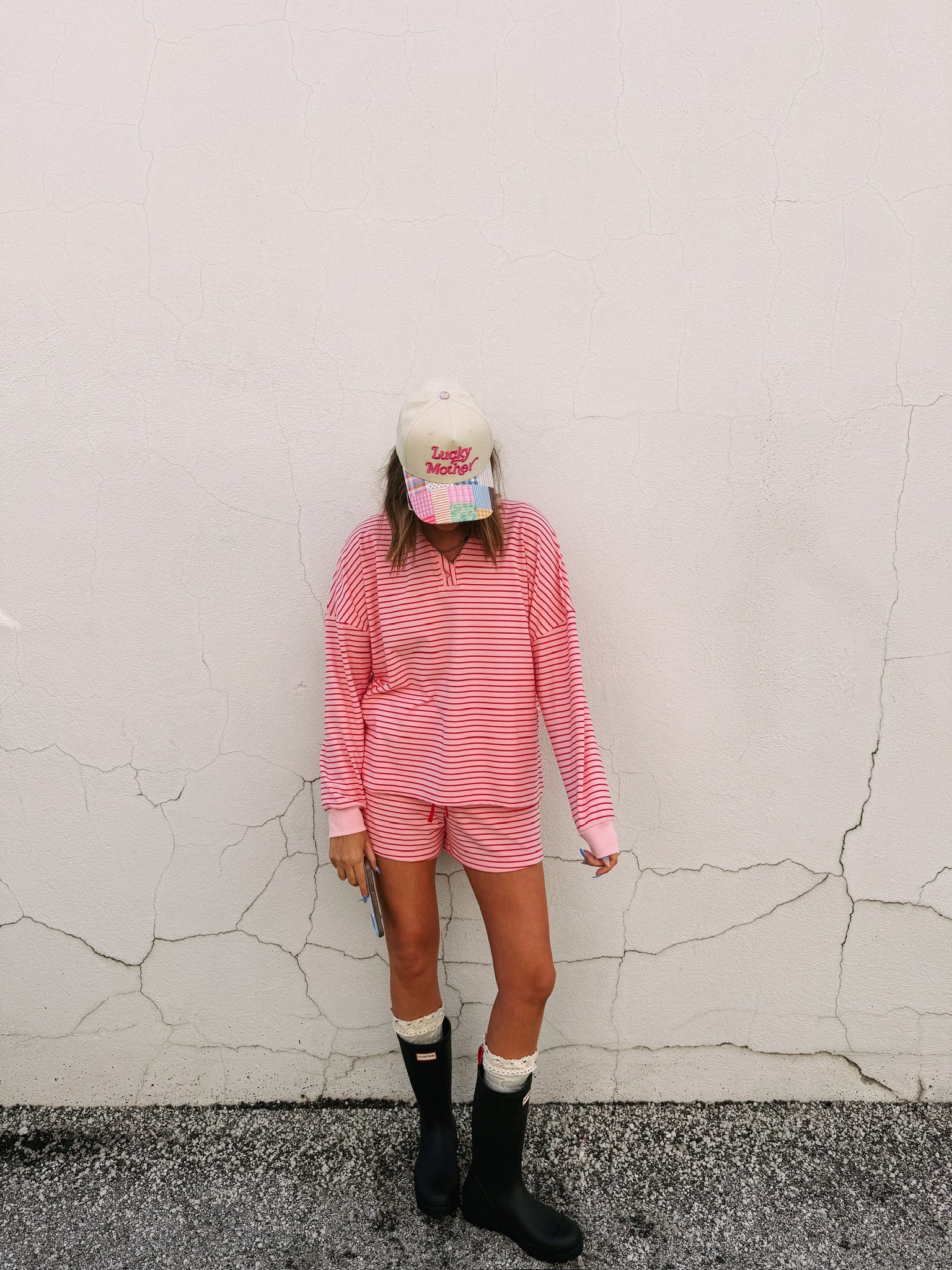 ETTA OG | lucky mother trucker hat - patchwork