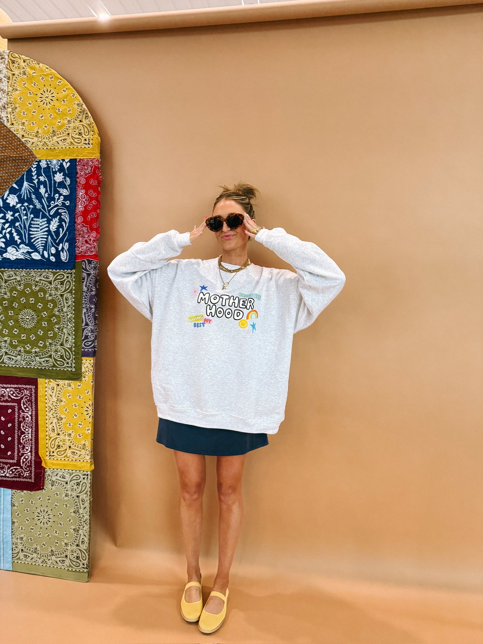 ETTA OG | all things motherhood sweatshirt - ash