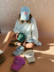 ETTA OG | etta girl dad cap - denim