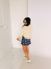 gold rush stripe sweater
