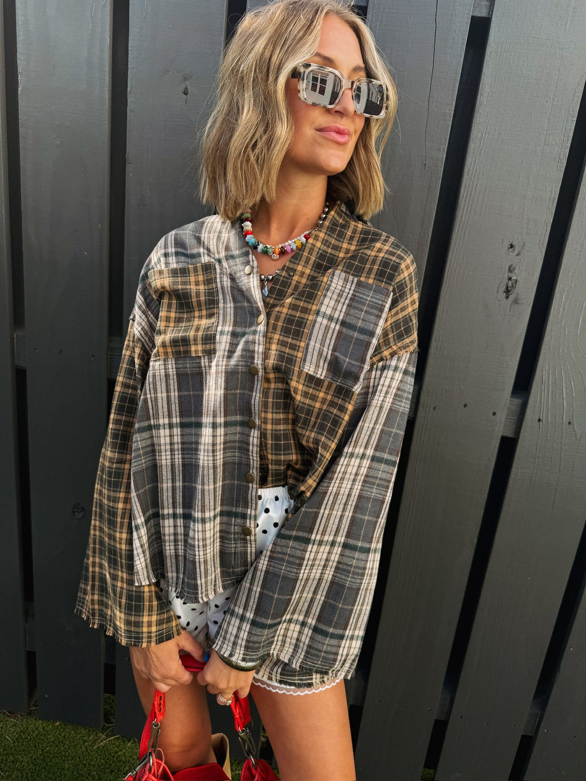 FANTASTIC FAWN | two sided flannel