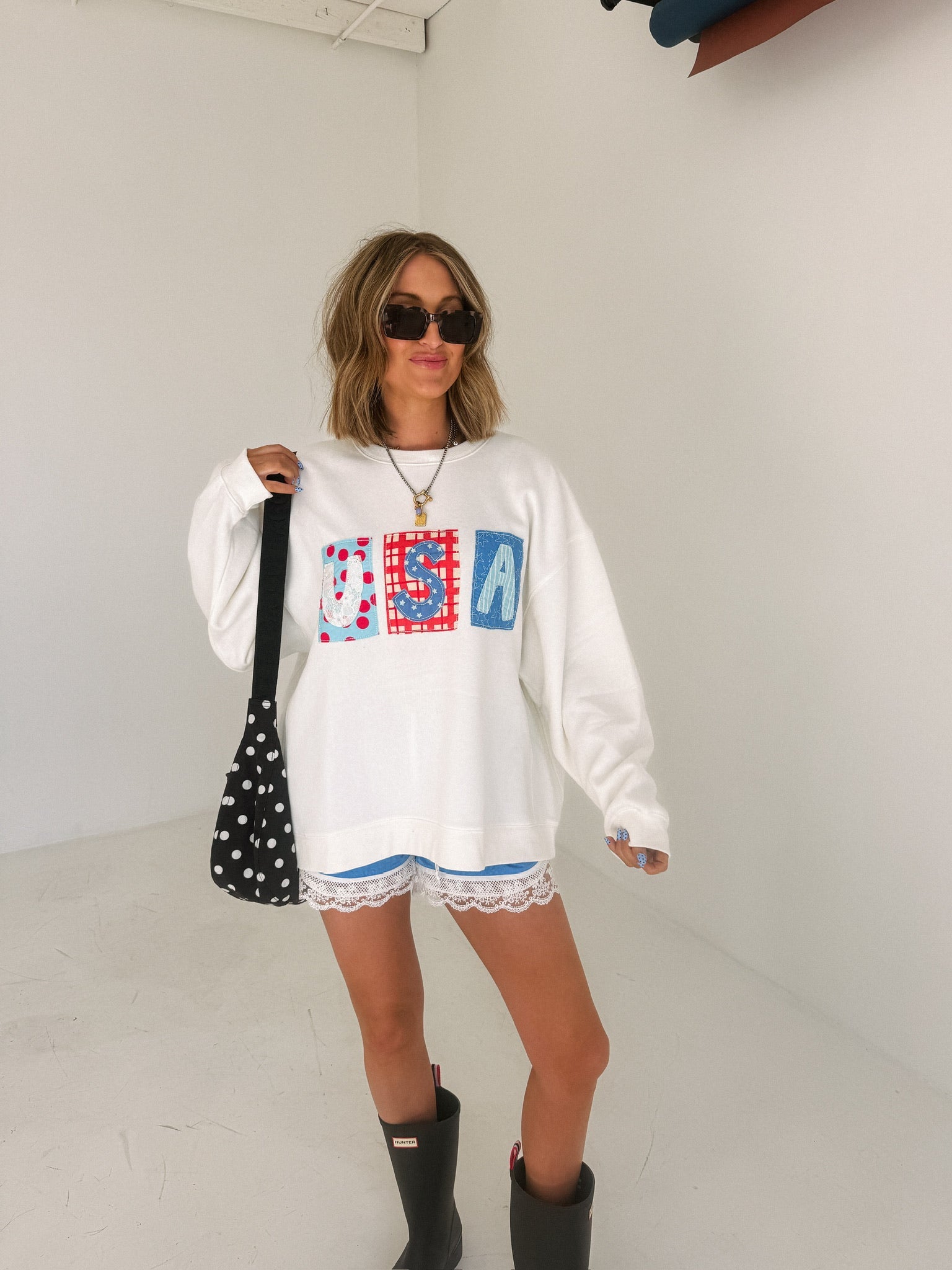 ETTA OG | usa patch sweatshirt