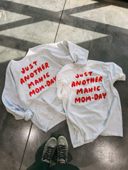ETTA OG | manic mom-day graphic tee - white