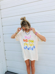 ETTA OG | social graces graphic tee - ivory