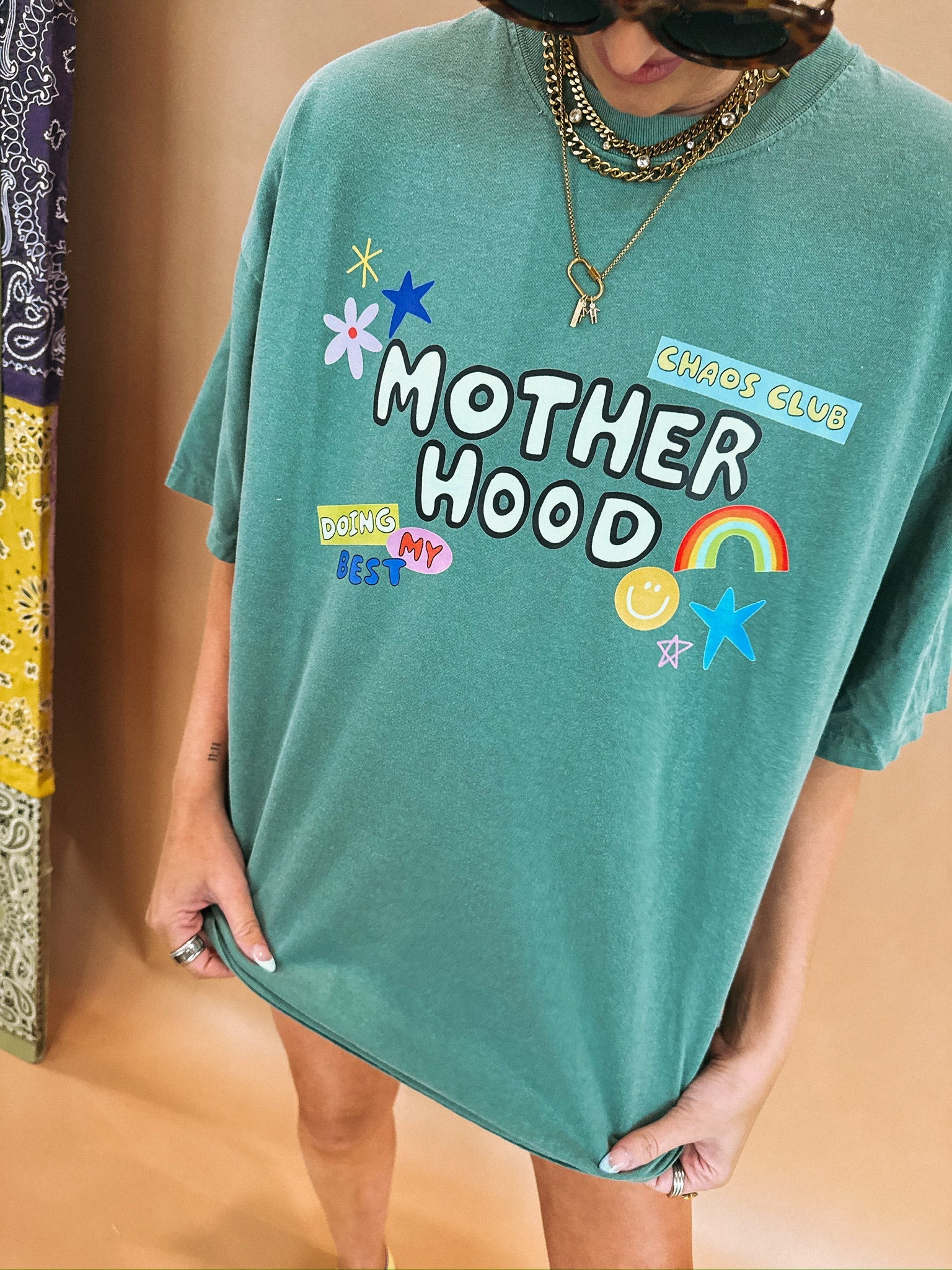 ETTA OG | all things motherhood graphic tee - green