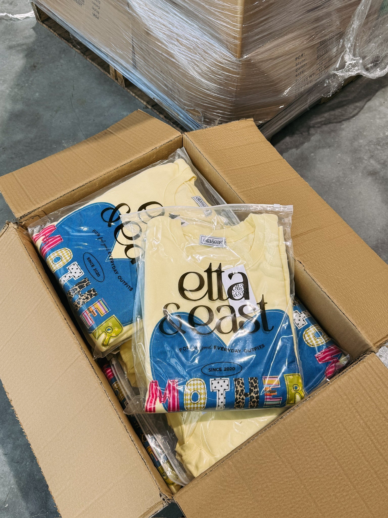 ETTA OG | mother's love sweatshirt - butter yellow (PREORDER)