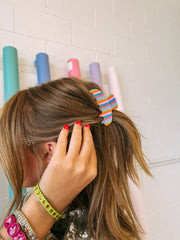 ETTA OG | stripe hair clip - citrus