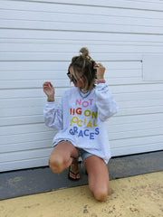 ETTA OG | social graces sweatshirt - ash