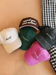 ETTA OG | hold your horses dad cap - green