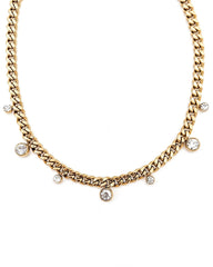 beljoy | chloe crystal necklace