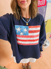 ETTA OG | girly flag sweatshirt