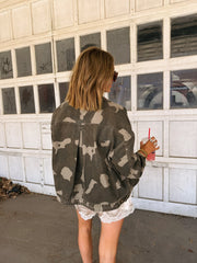 cadet kelly camo denim jacket